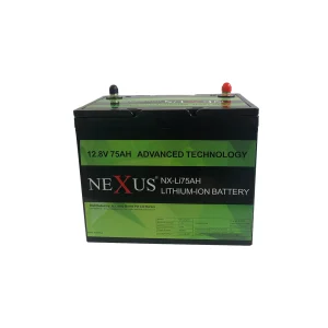 Nexus Lithium Ion Battery 12v 75ah